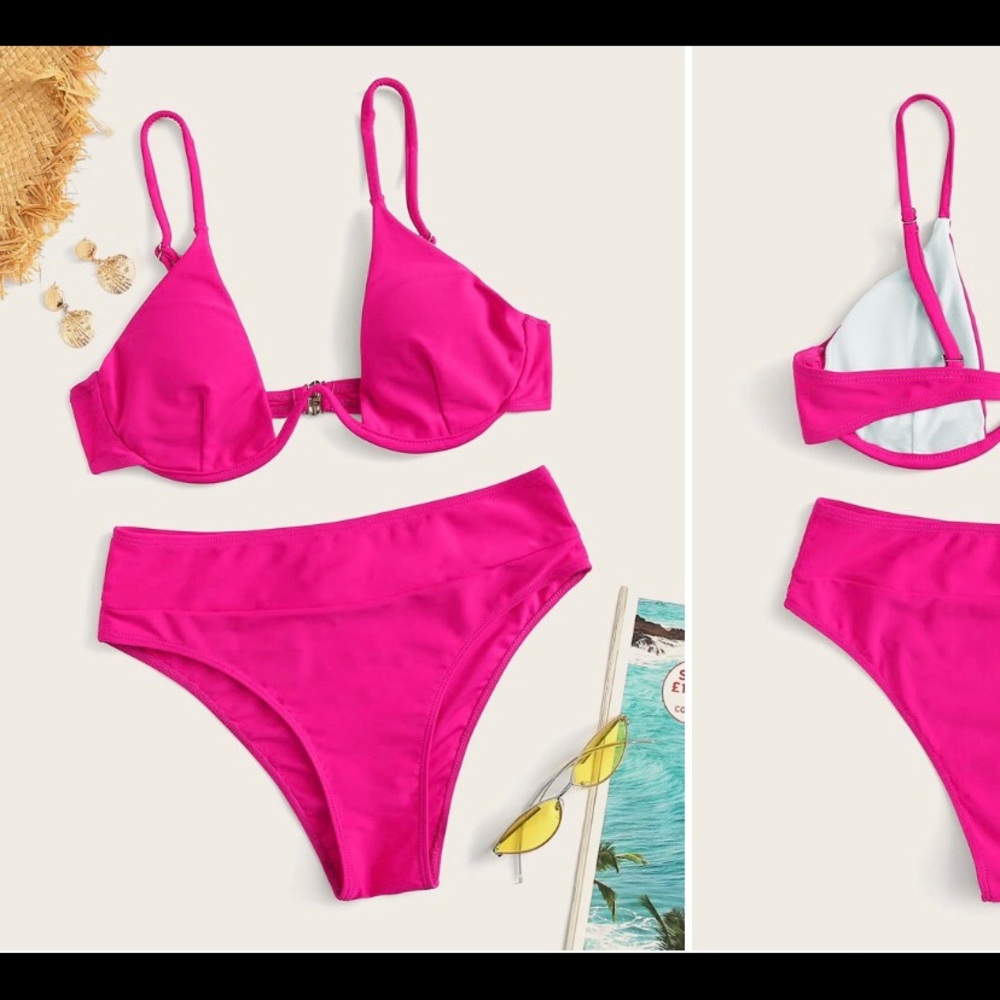 Hot Pink Swimsuit